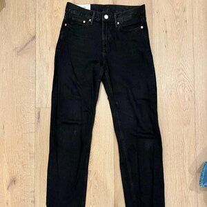 Men's Black Relaxed Fit Jeans